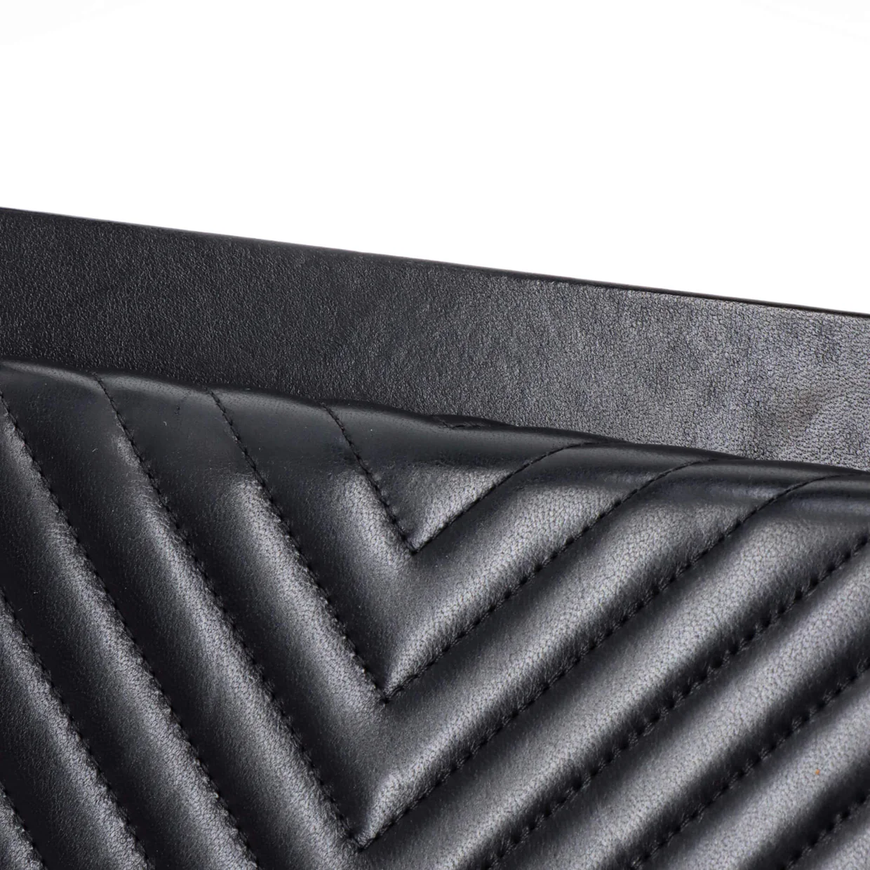 Reissue Clutch Bag Chevron Lambskin - Deep Luxury