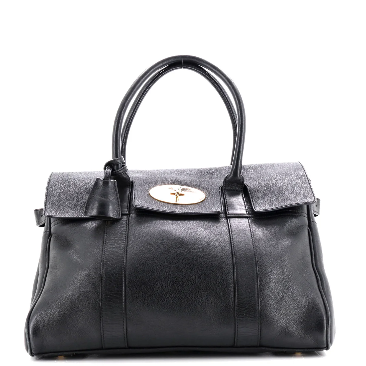 New Bayswater Satchel Leather Medium - Deep Luxury