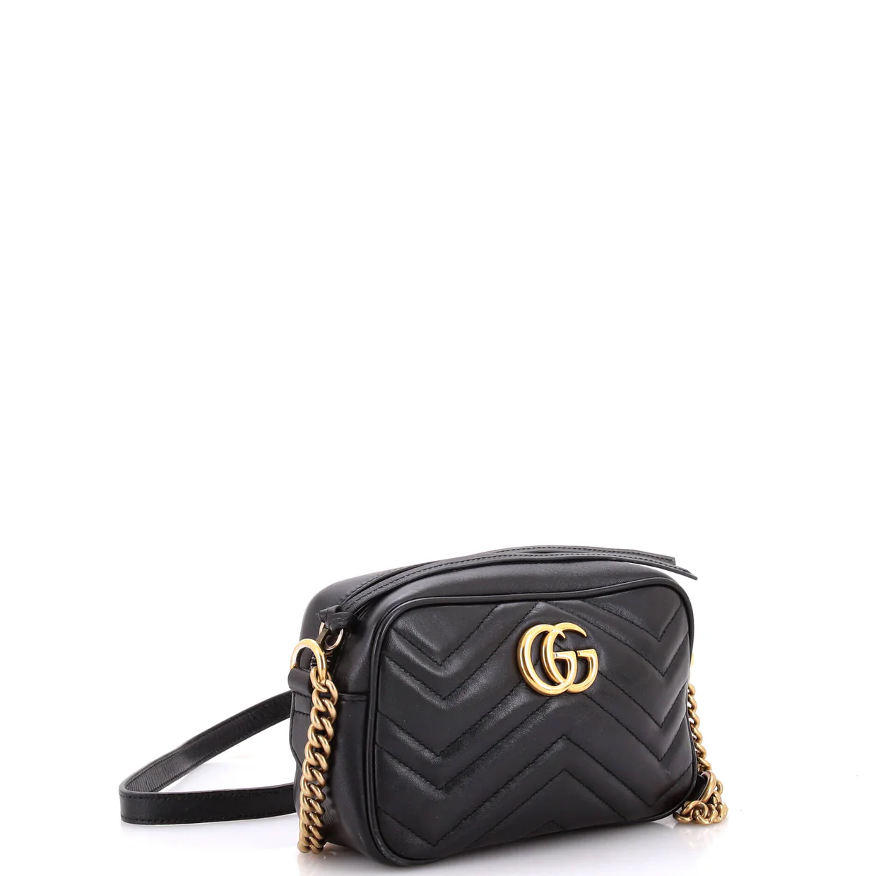 GG Marmont Shoulder Bag Matelasse Leather Mini - Deep Luxury