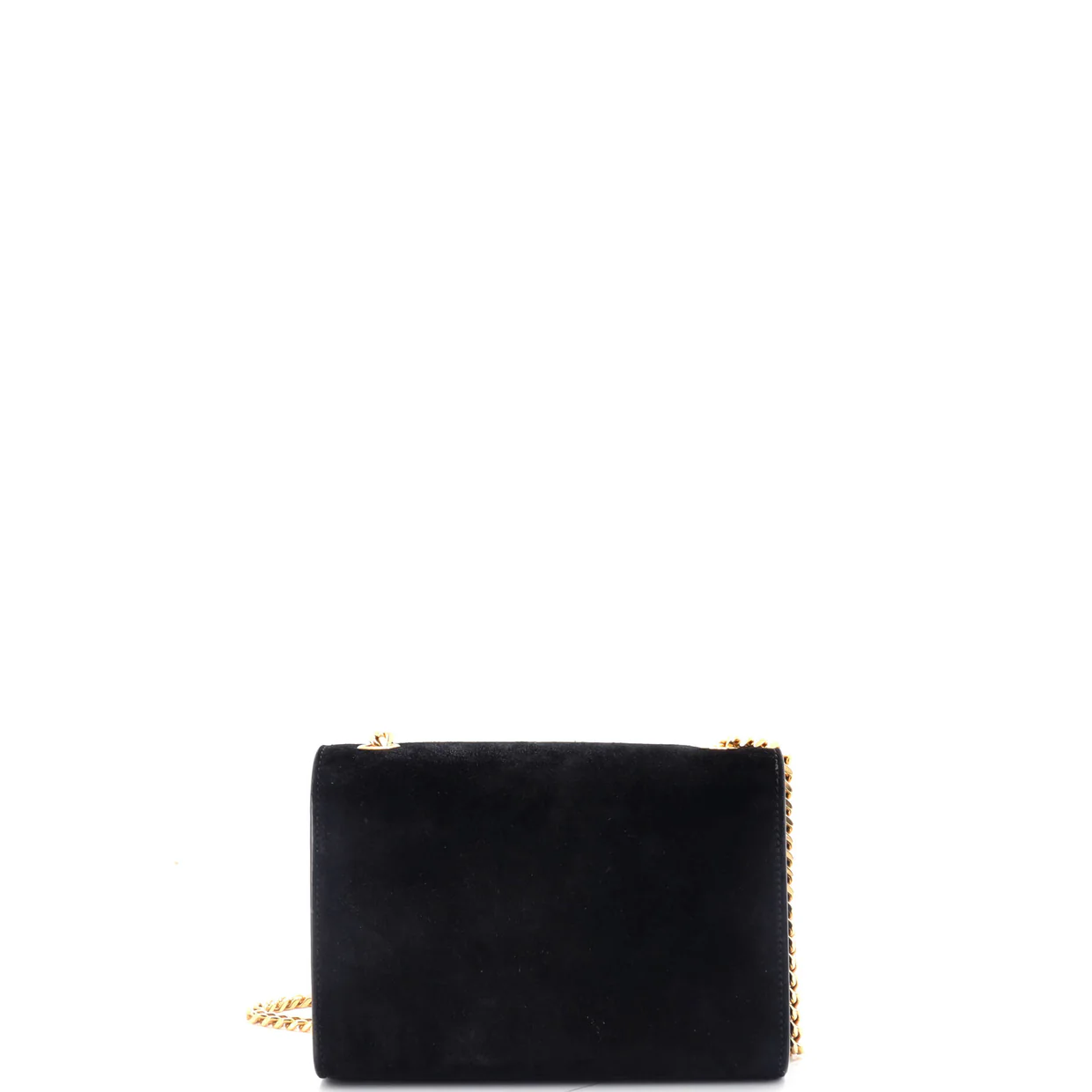 Classic Monogram Tassel Crossbody Bag Suede Small - Deep Luxury