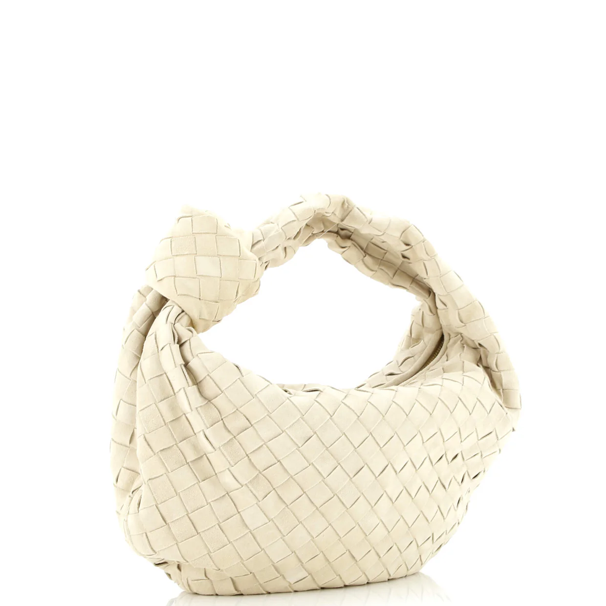 BV Jodie Hobo Intrecciato Suede Teen - Deep Luxury