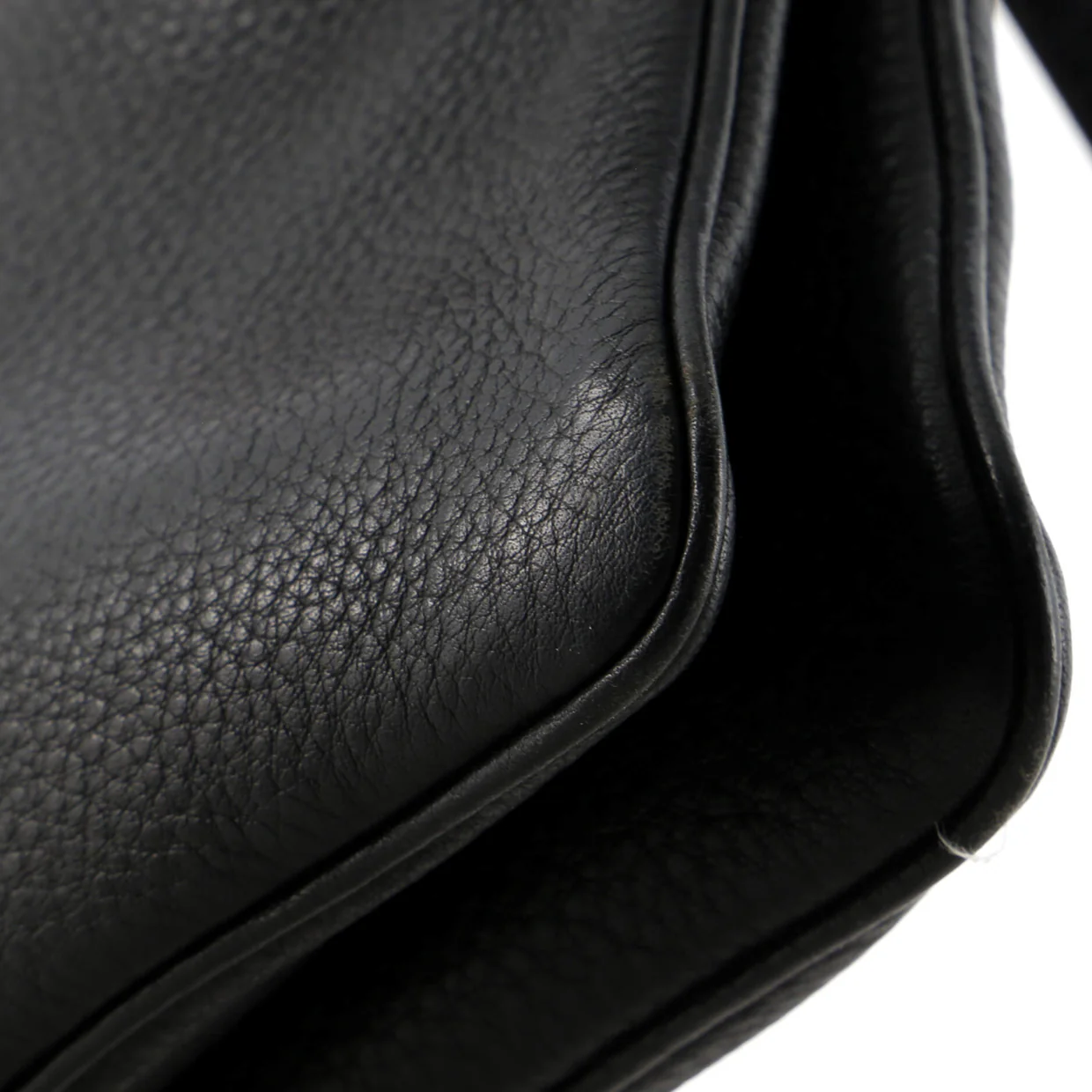 Double Zip Crossbody Bag Vitello Daino Small - Deep Luxury