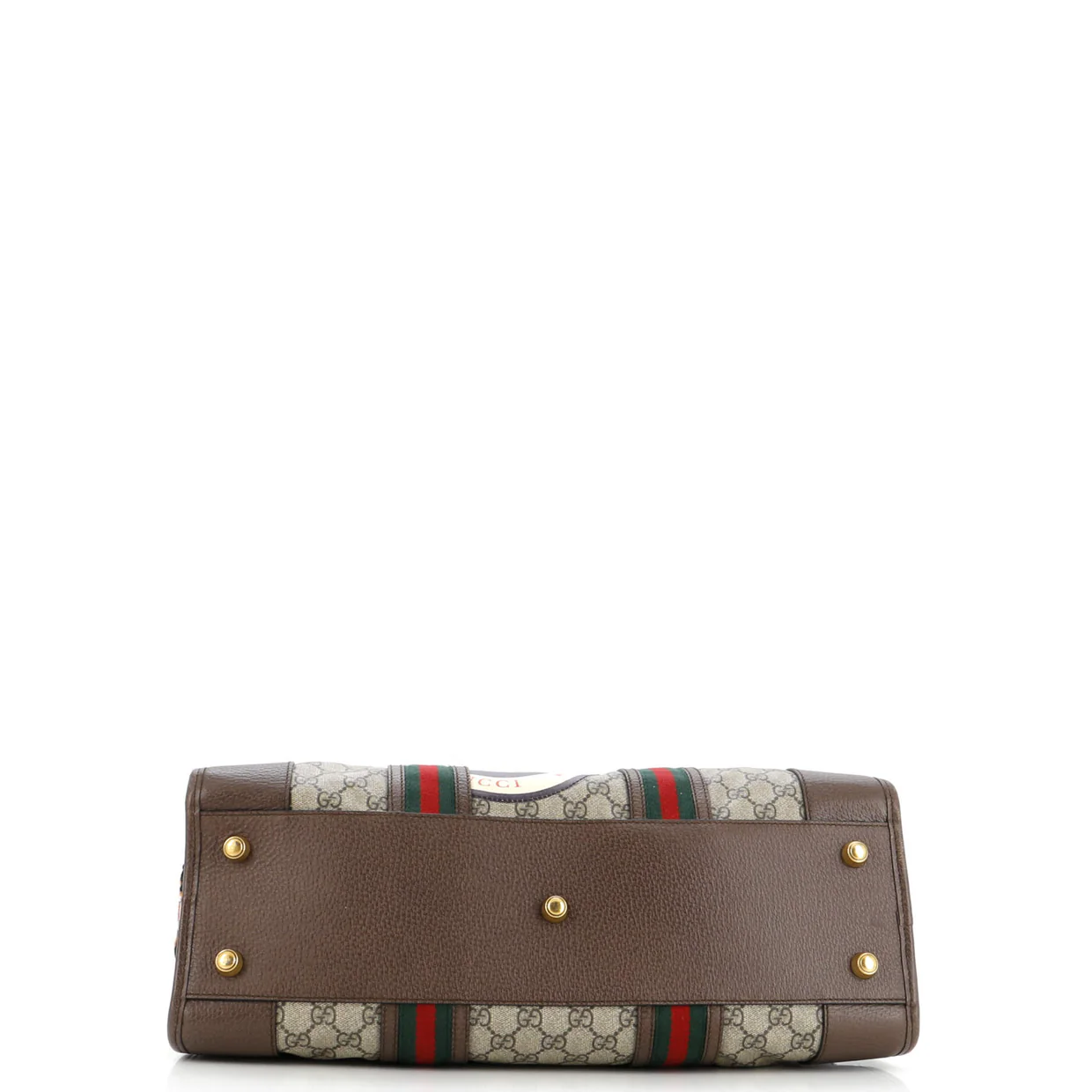 Courrier Carry On Convertible Duffle GG Coated Canvas with Applique Small - Deep Luxury