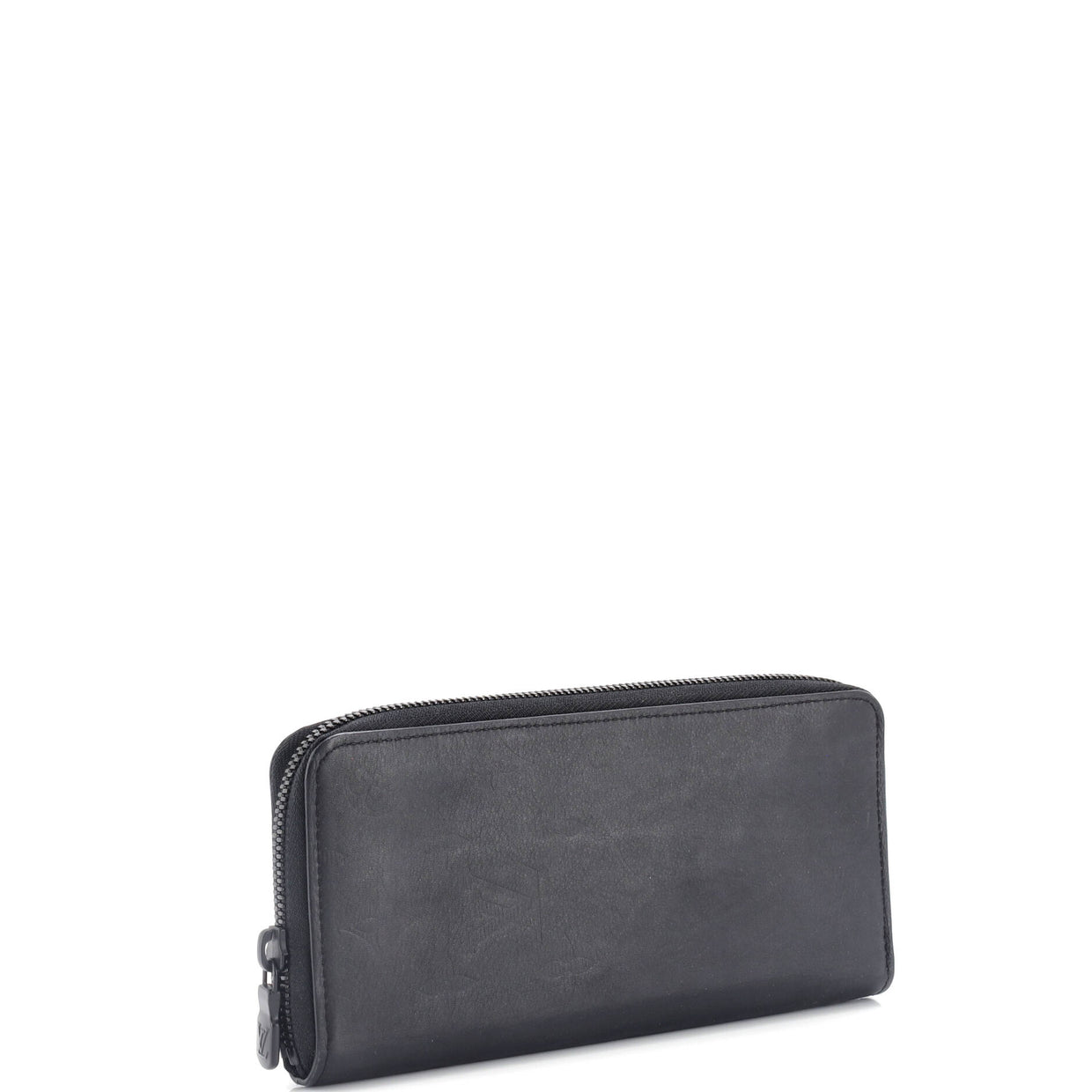 Zippy Wallet Monogram Shadow Leather Vertical - Deep Luxury