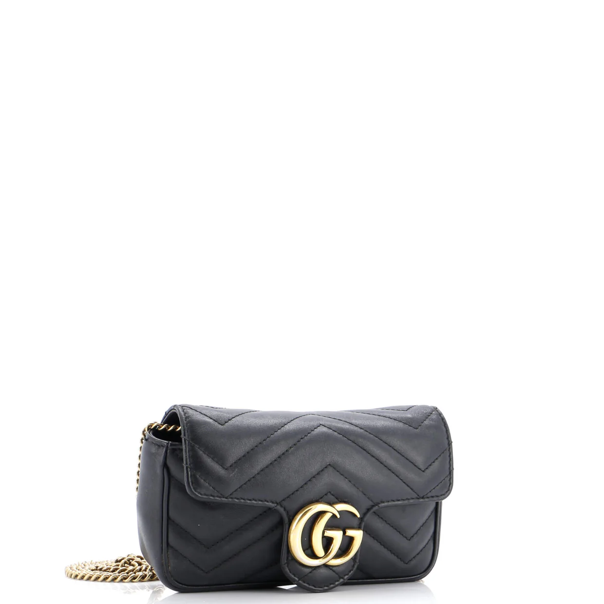 GG Marmont Flap Bag Matelasse Leather Super Mini - Deep Luxury