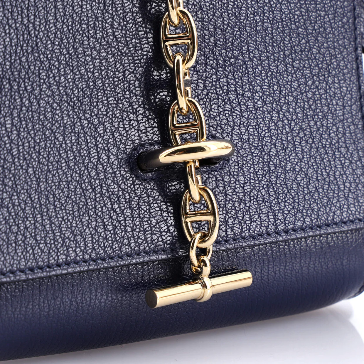 Chaine d'Ancre Compact Wallet on Strap Chevre Mysore - Deep Luxury