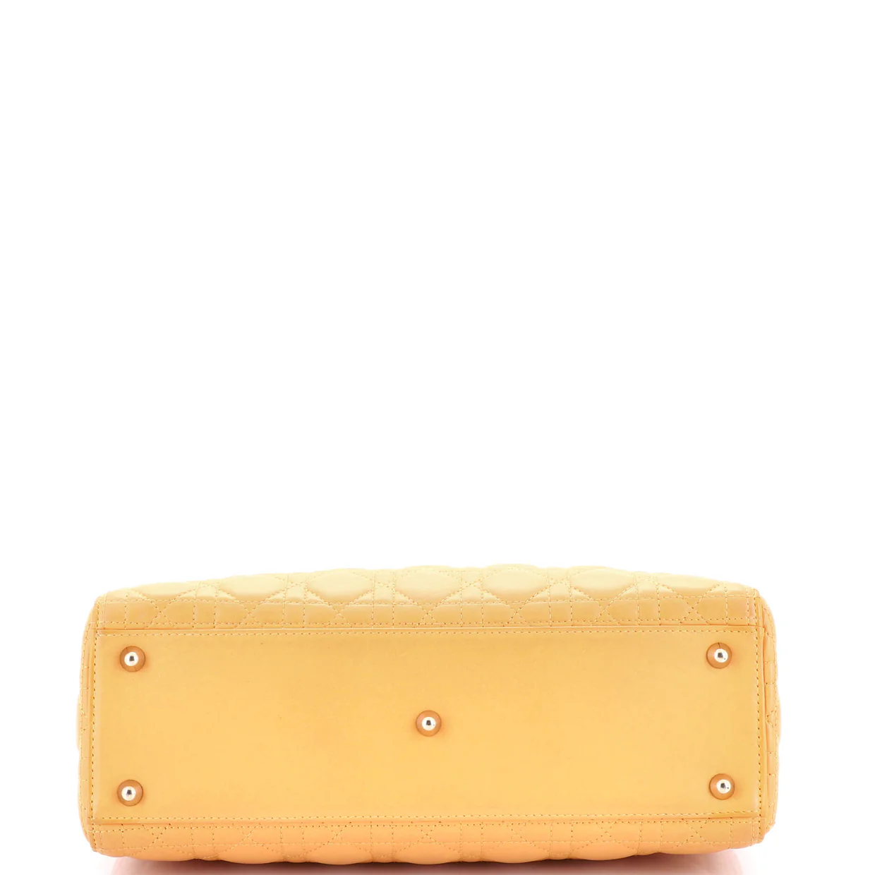 Lady Dior Bag Cannage Quilt Lambskin Large - Deep Luxury