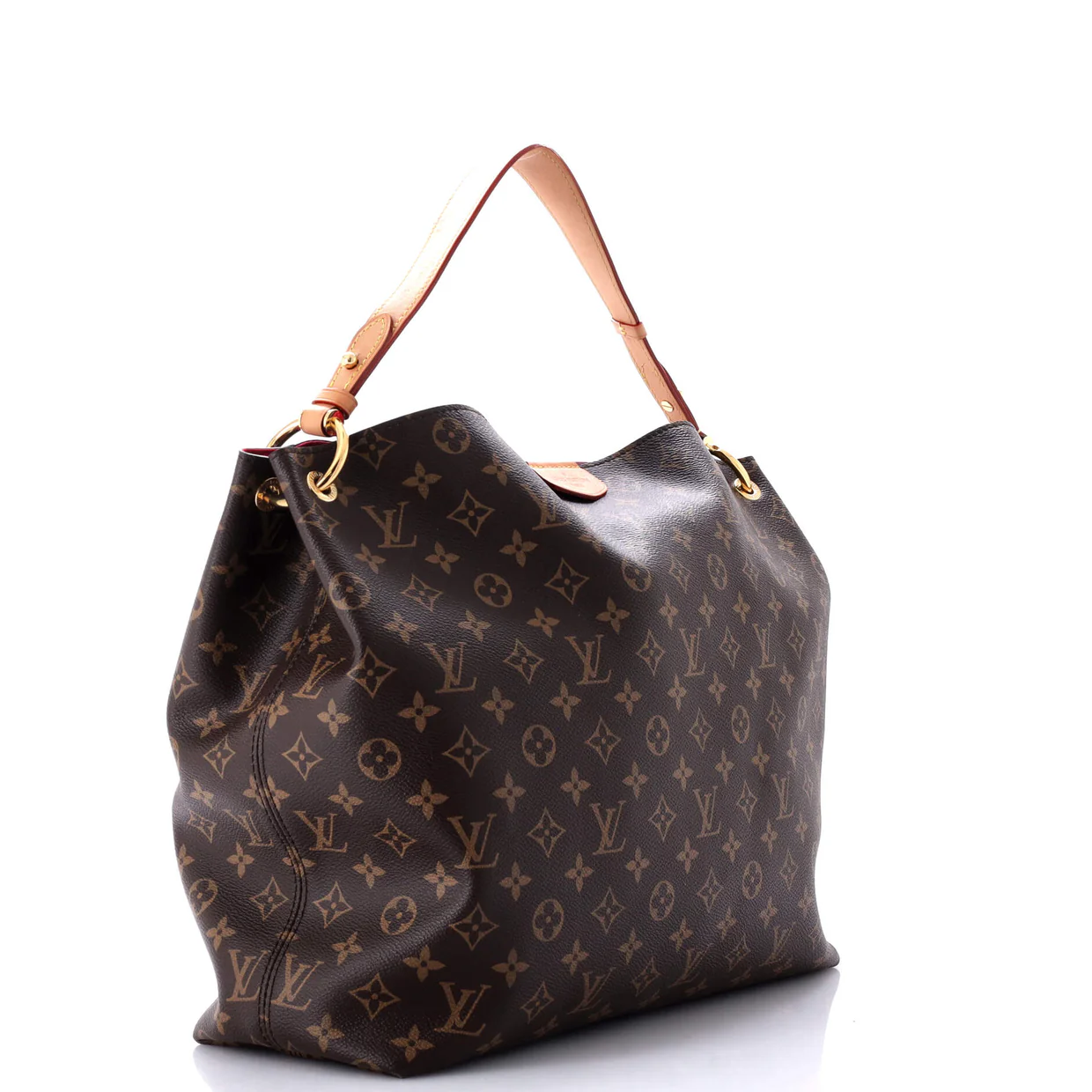Graceful Handbag Monogram Canvas MM - Deep Luxury