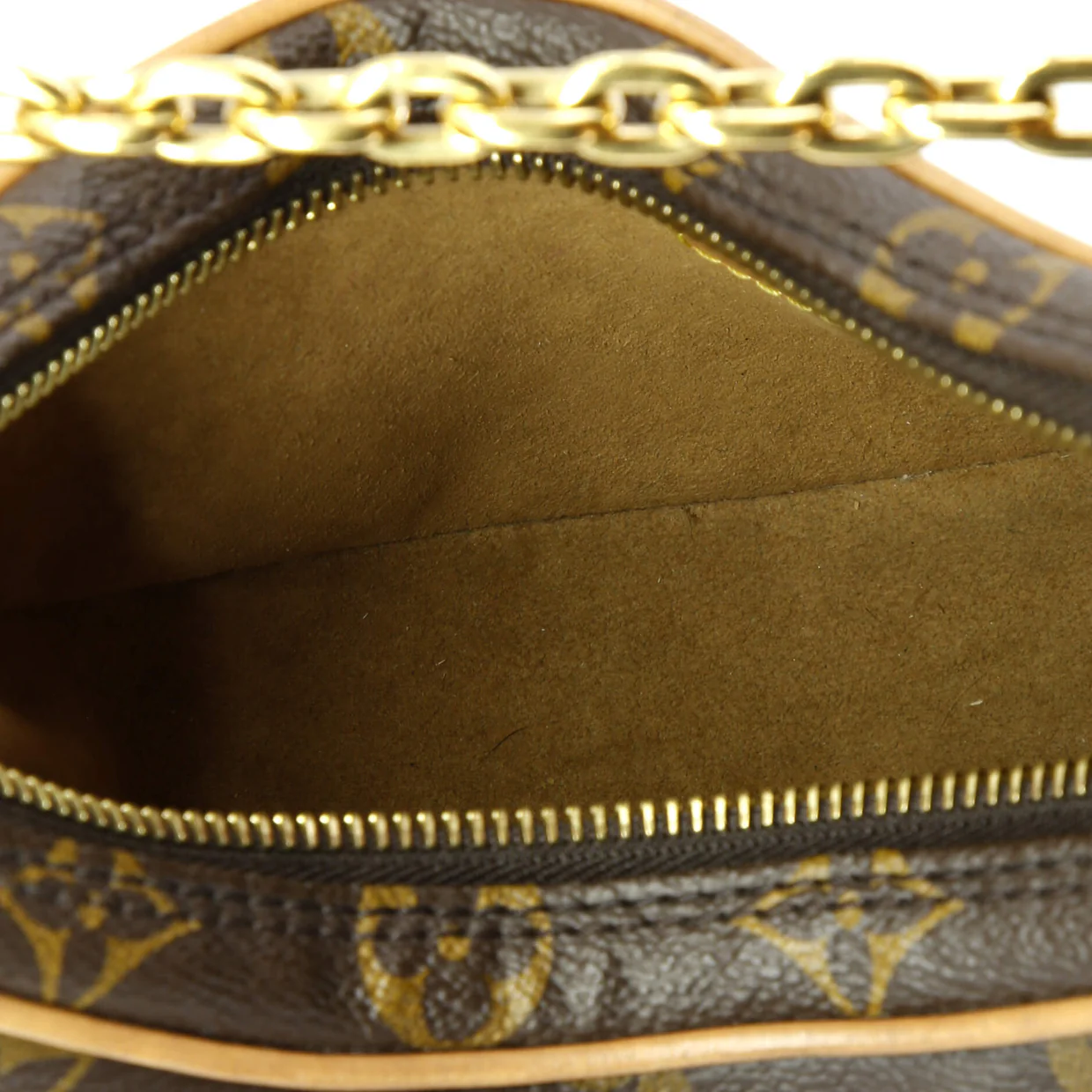 Loop Handbag Monogram Canvas - Deep Luxury