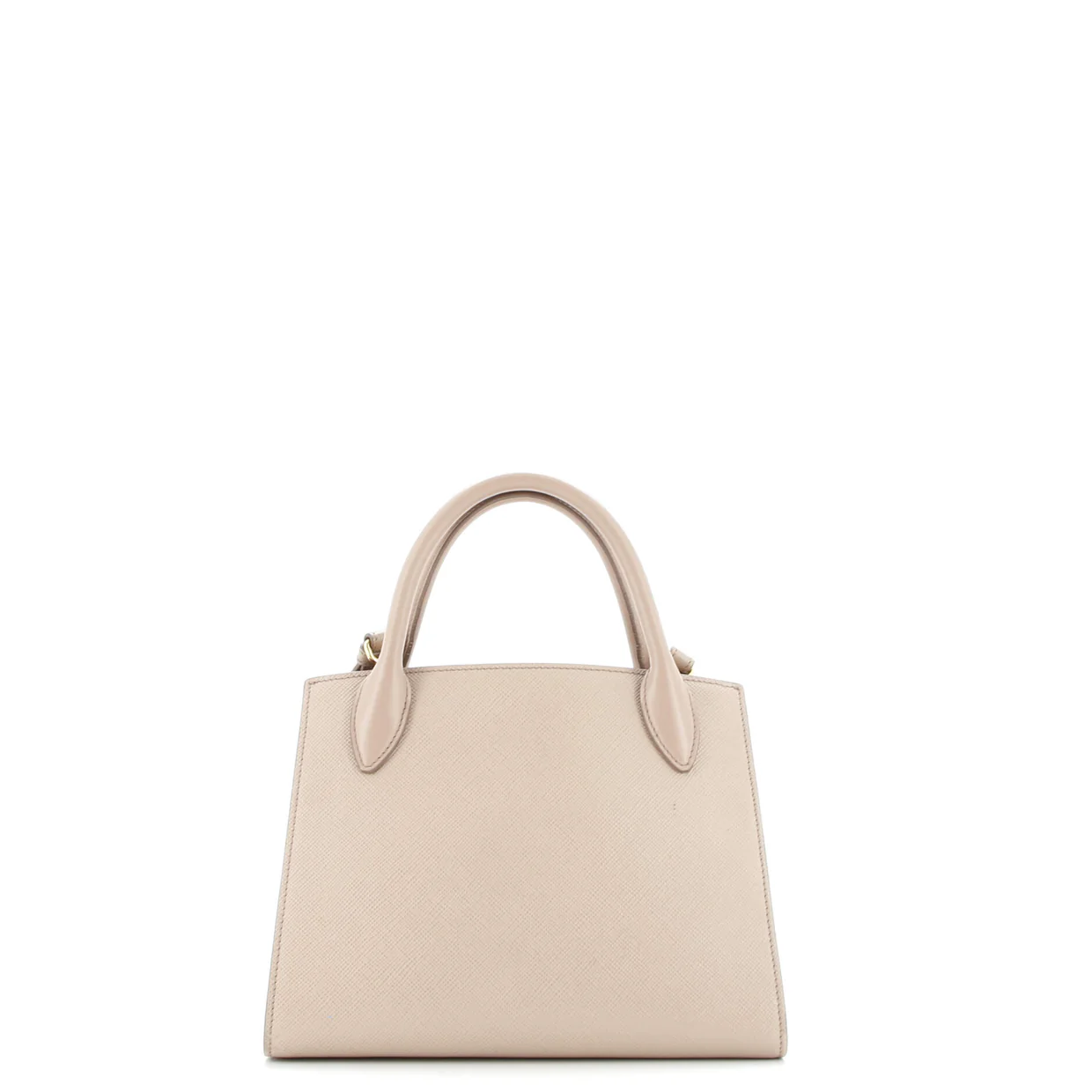 Monochrome Tote Saffiano with City Calf Small - Deep Luxury