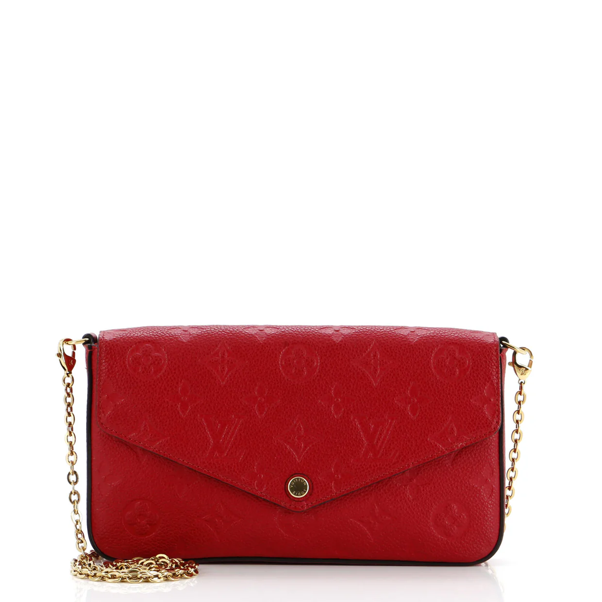 Felicie Pochette Monogram Empreinte Leather - Deep Luxury