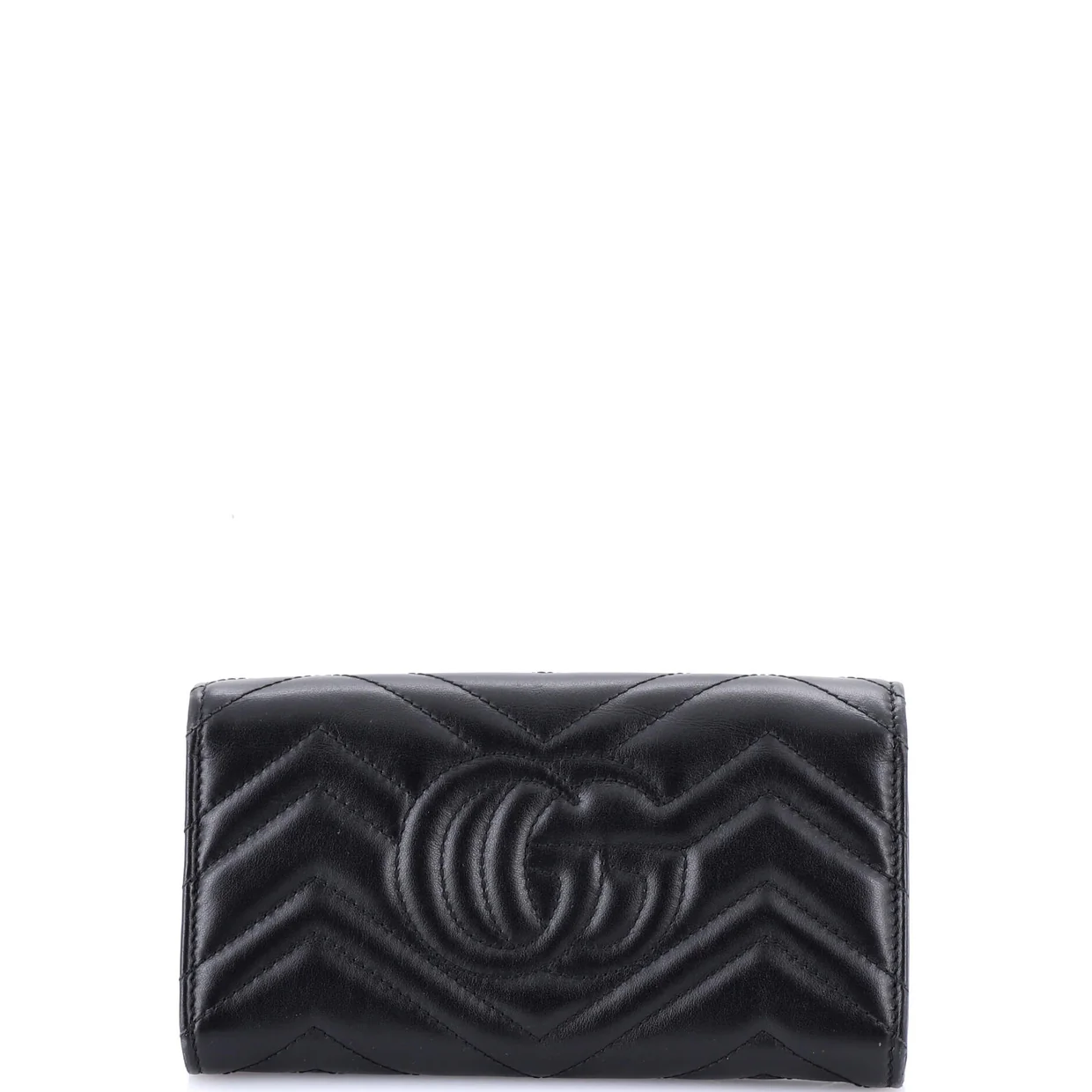 GG Marmont Continental Wallet Matelasse Leather - Deep Luxury