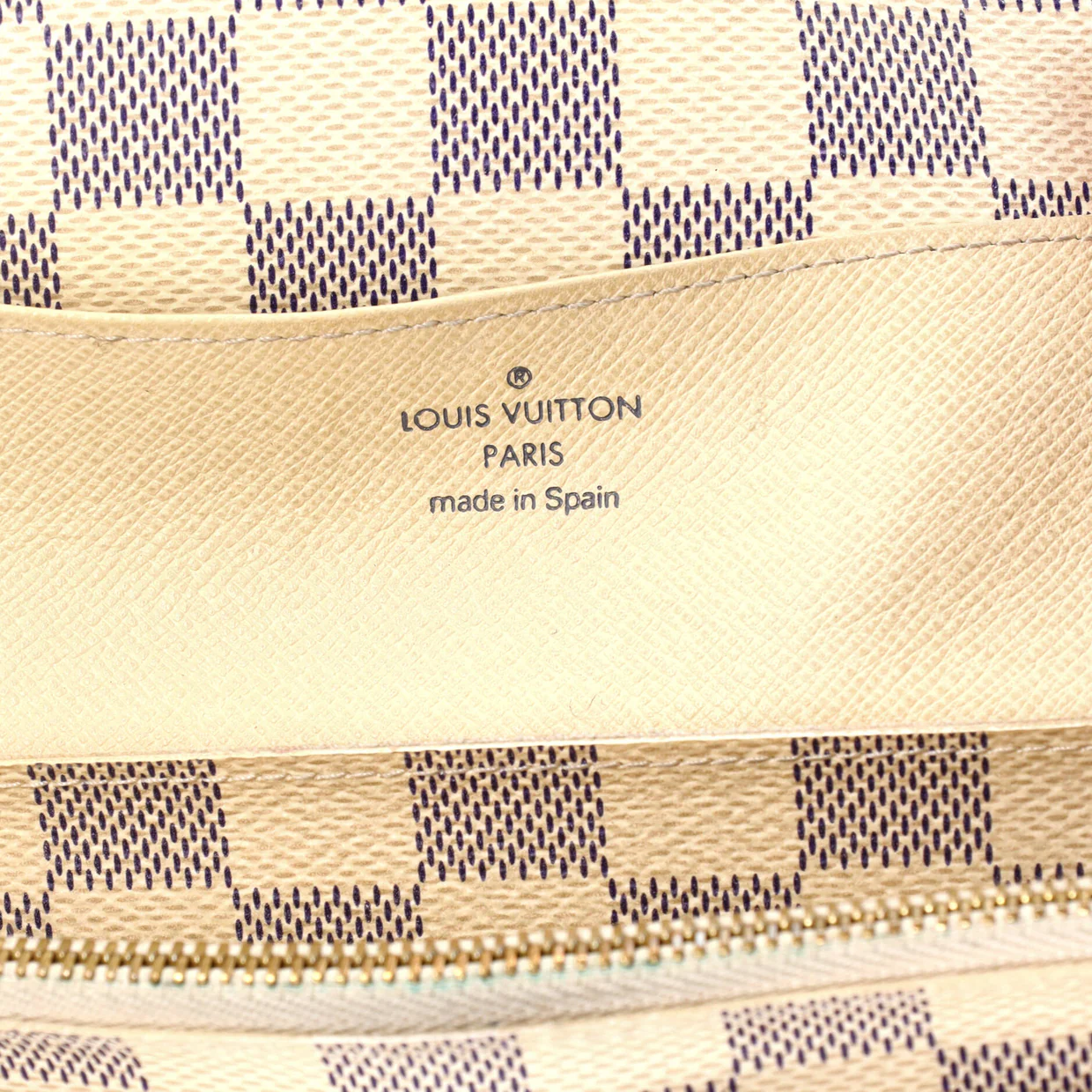 Emilie Wallet Damier - Deep Luxury