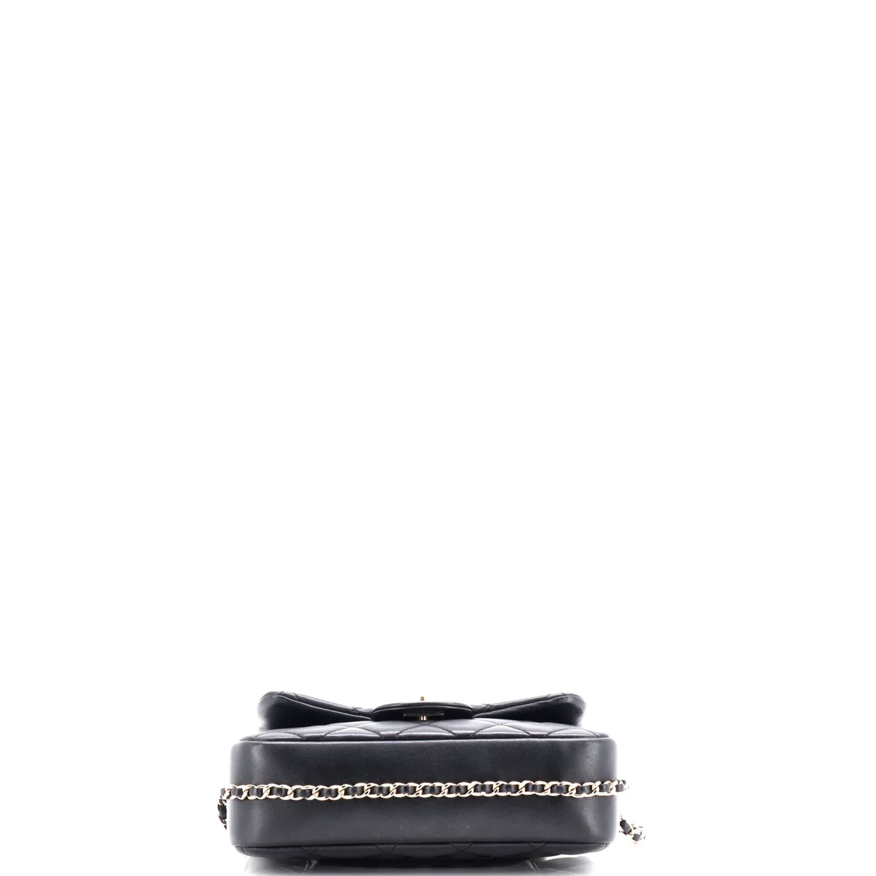 My Precious Pearls Chain Flap Bag Quilted Lambskin Medium - Deep Luxury