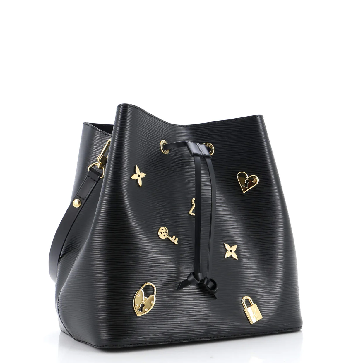 NeoNoe Handbag Love Lock Epi Leather - Deep Luxury