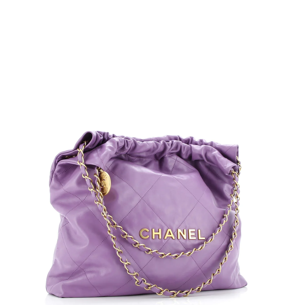 22 Chain Hobo Quilted Calfskin Medium - Deep Luxury