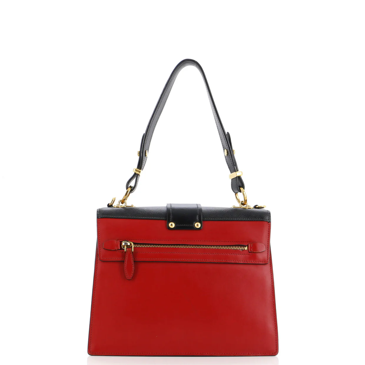 Cahier Convertible Shoulder Bag City Calf and Saffiano Medium - Deep Luxury