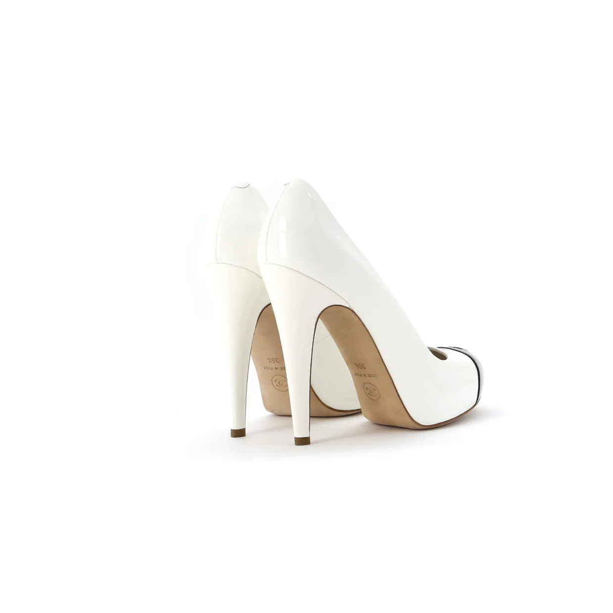 Women's Cap Toe Pumps Patent - Deep Luxury