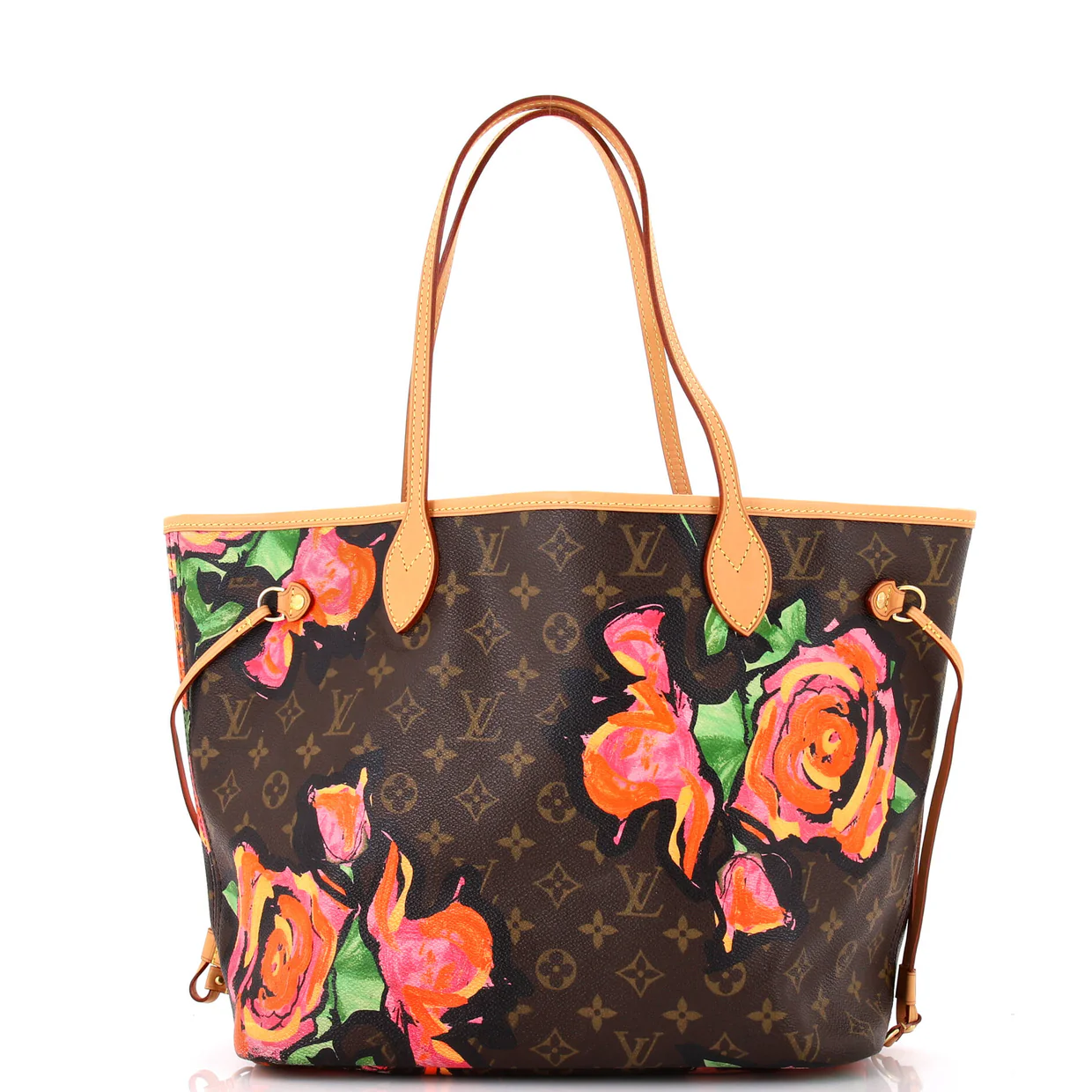 Neverfull Tote Limited Edition Monogram Roses MM - Deep Luxury