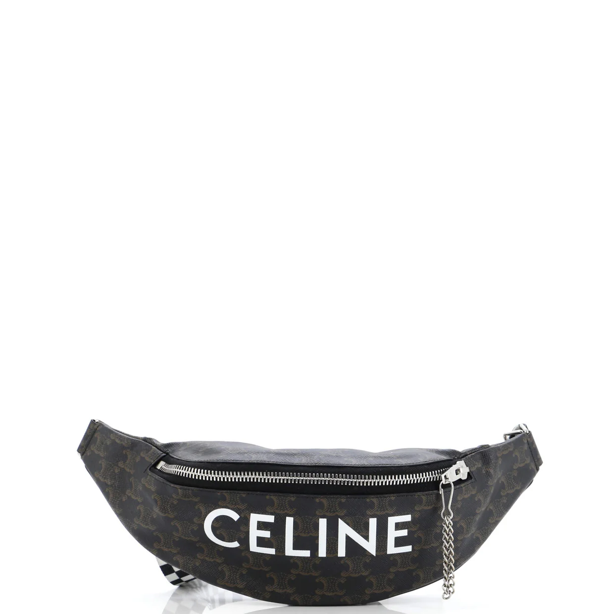 Logo Belt Bag Triomphe Coated Canvas - Deep Luxury