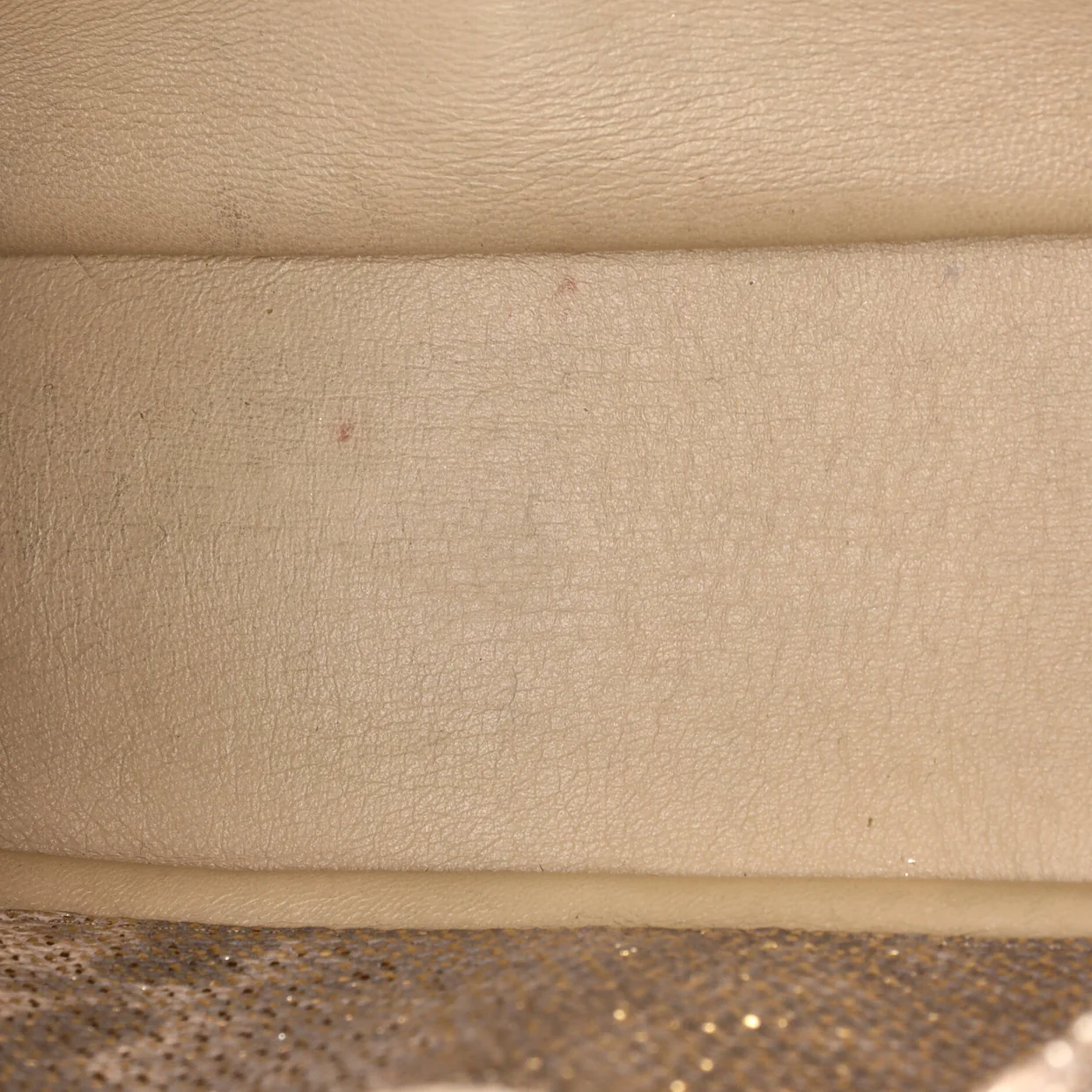 Serpenti Cabochon Shoulder Bag Diagonal Quilted Metallic Karung Small - Deep Luxury