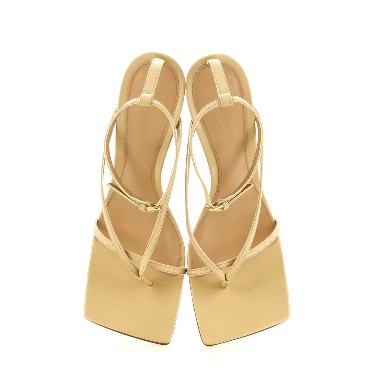 Women's Stretch Strap Wedge Sandals Leather - Deep Luxury