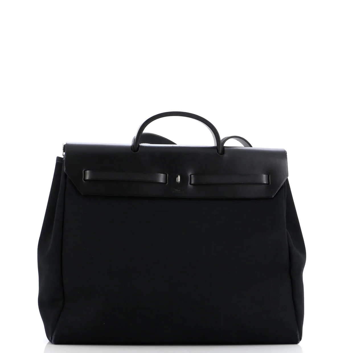Herbag Toile and Leather MM - Deep Luxury