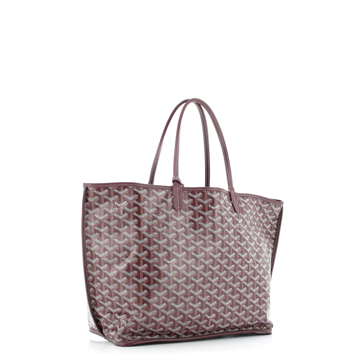 Anjou Reversible Tote Coated Canvas PM - Deep Luxury
