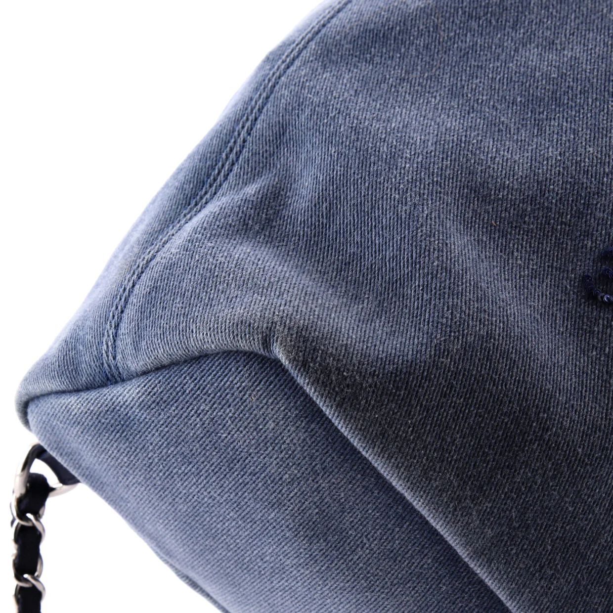 Deauville Backpack Canvas with Sequins Large - Deep Luxury