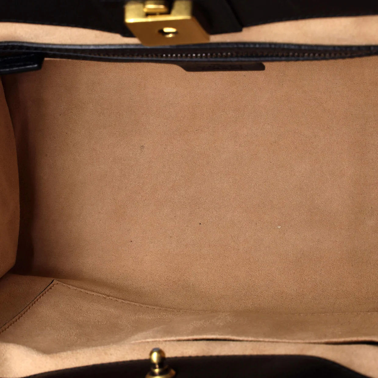 Totem Top Handle Bag Leather Medium - Deep Luxury