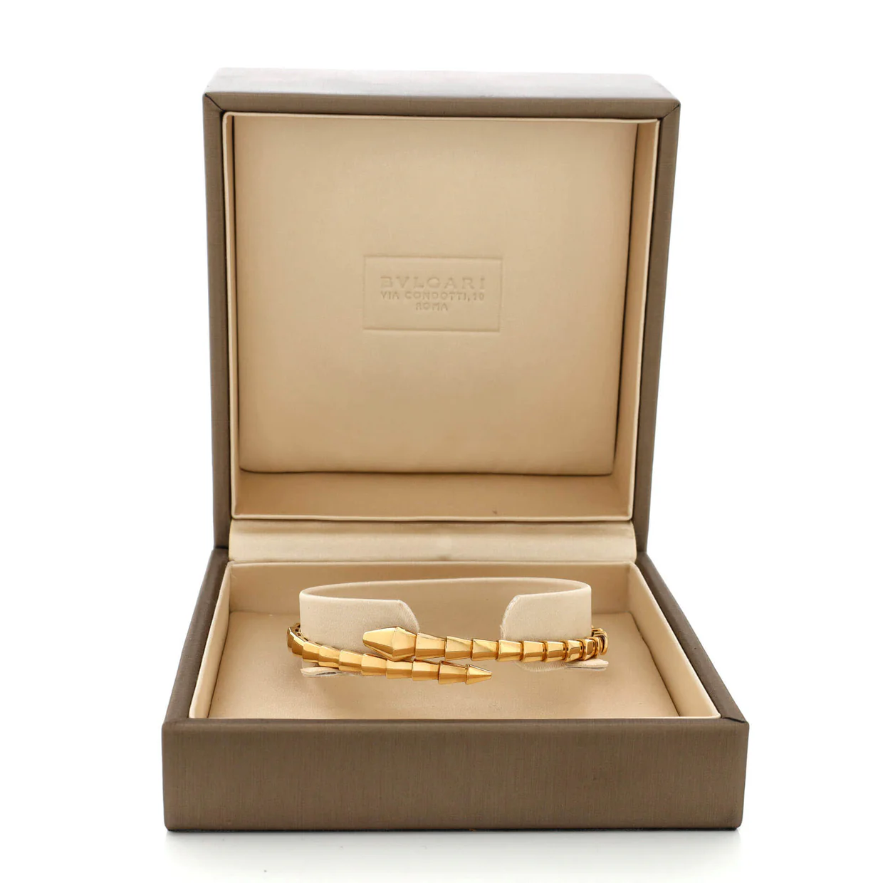 Serpenti Viper Bracelet 18K Yellow Gold Small - Deep Luxury