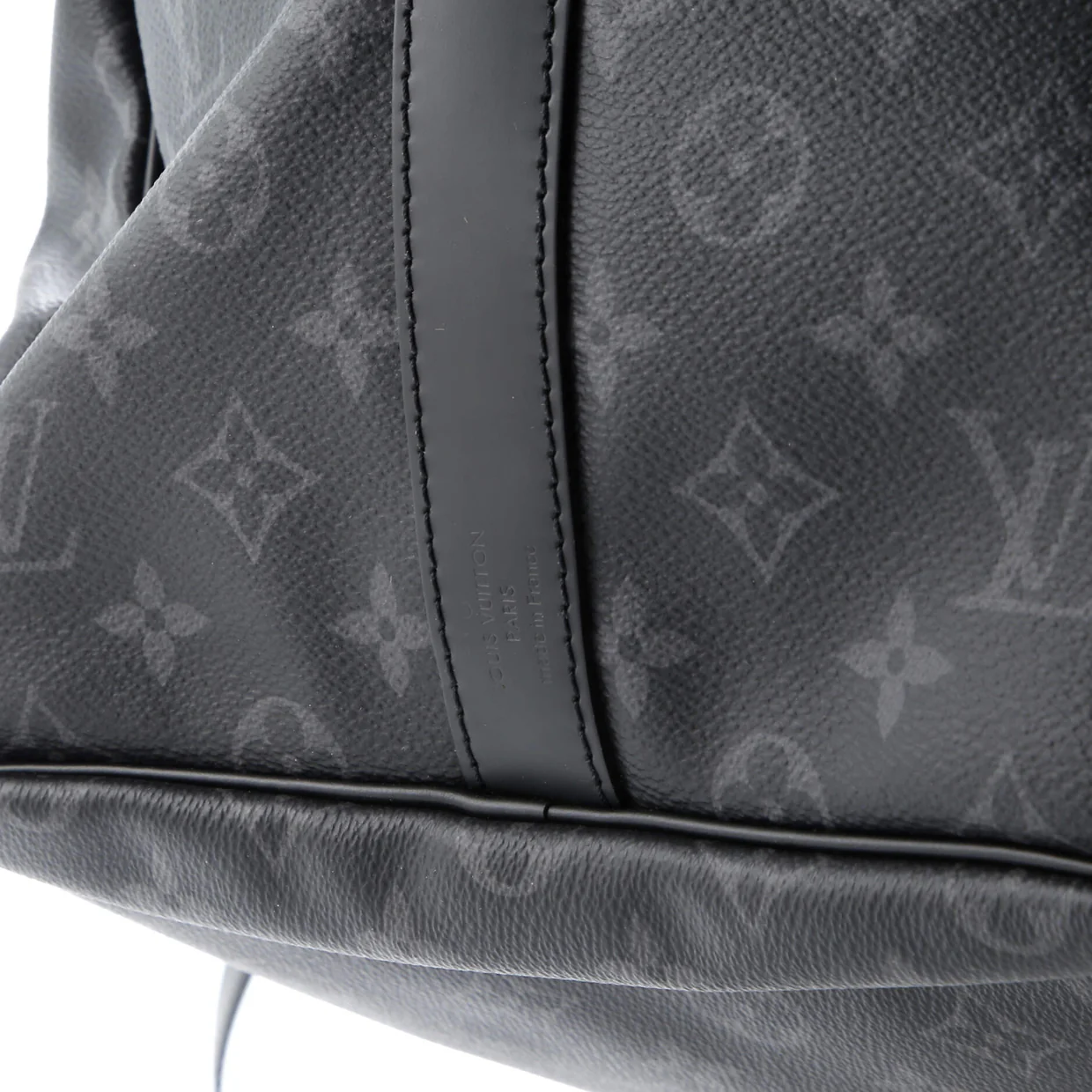 Keepall Bandouliere Bag Monogram Eclipse Canvas 55 - Deep Luxury