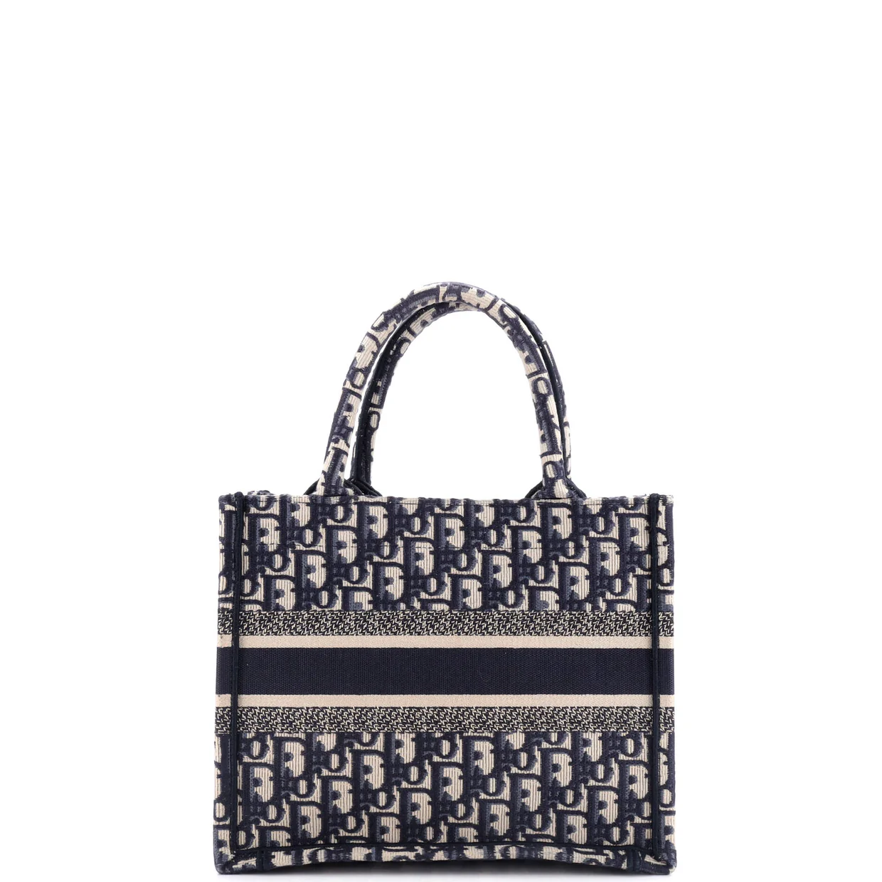 Book Tote Oblique Canvas Small - Deep Luxury