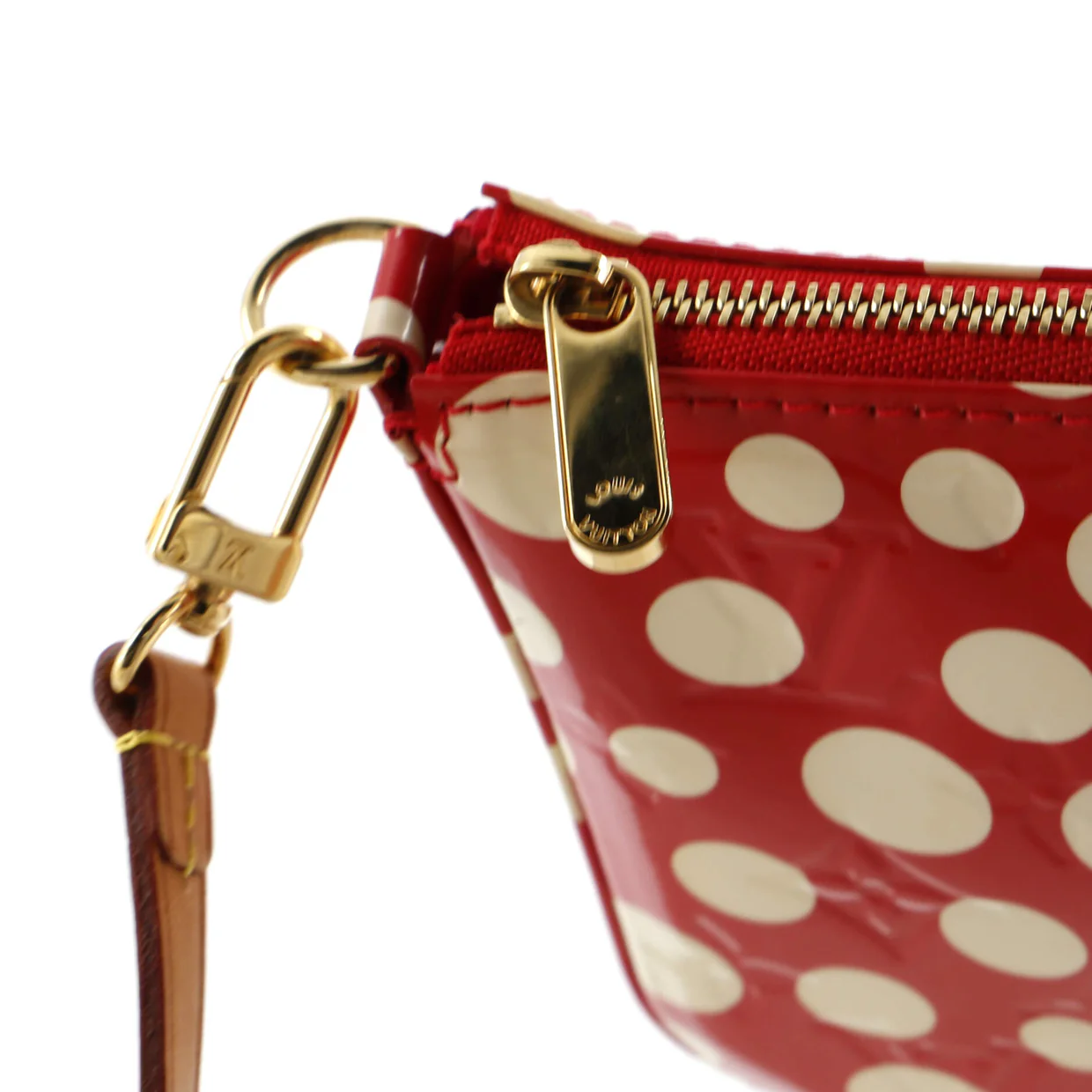 Pochette Accessoires NM Kusama Infinity Dots Monogram Vernis - Deep Luxury