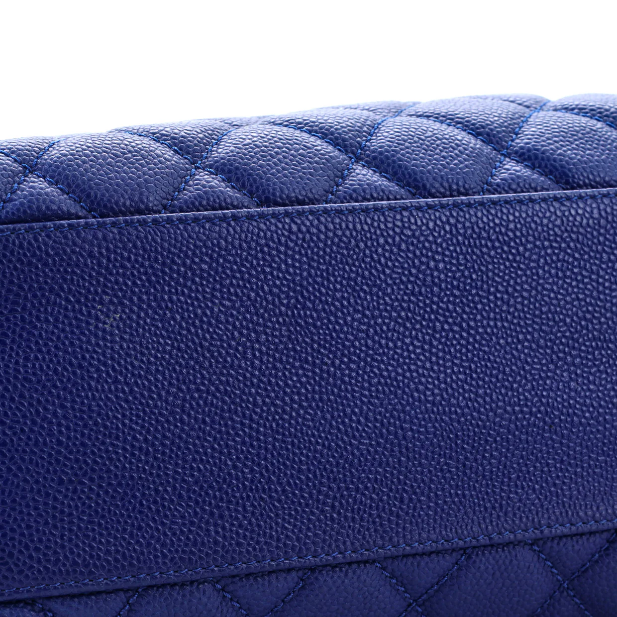 Easy Tote Quilted Caviar Large - Deep Luxury