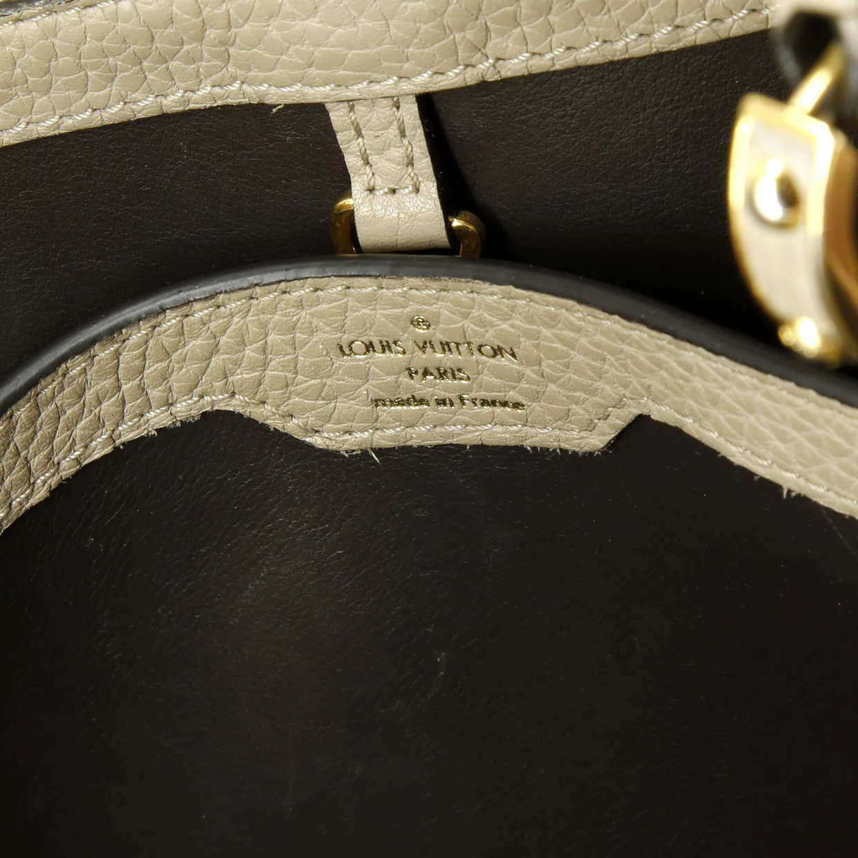 Capucines Bag Leather PM - Deep Luxury