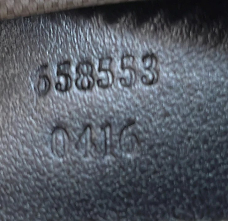 Top Handle Crossbody Bag GG Embossed Perforated Leather Mini - Deep Luxury