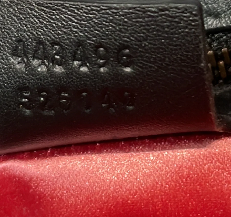 GG Marmont Flap Bag Matelasse Velvet Medium - Deep Luxury