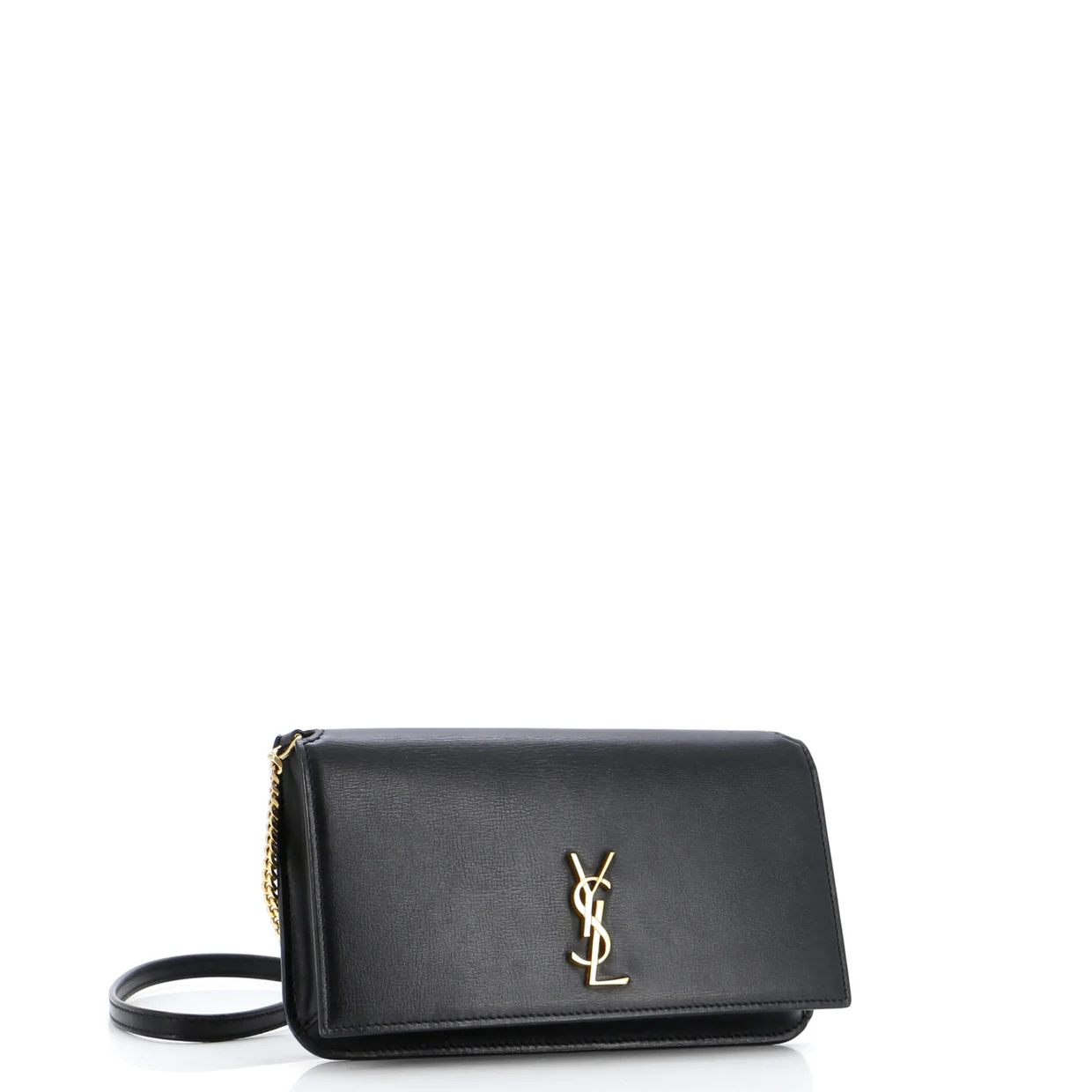 Classic Monogram Phone Holder Shoulder Bag Leather - Deep Luxury