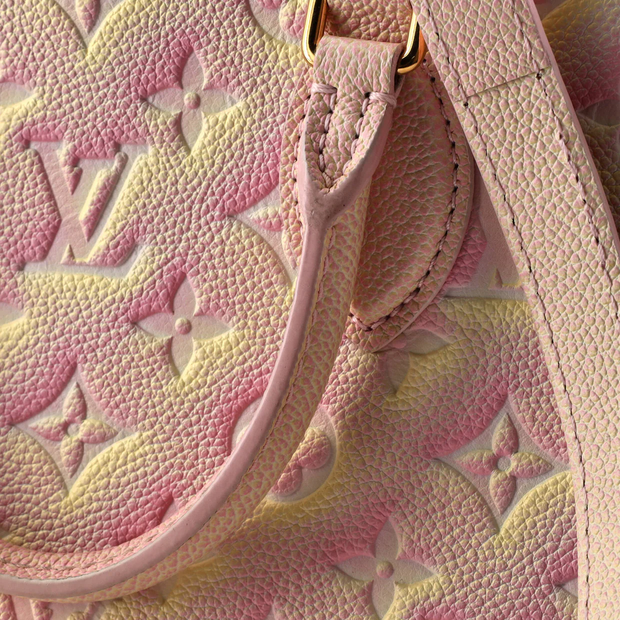 OnTheGo Tote Stardust Monogram Empreinte Leather PM - Deep Luxury