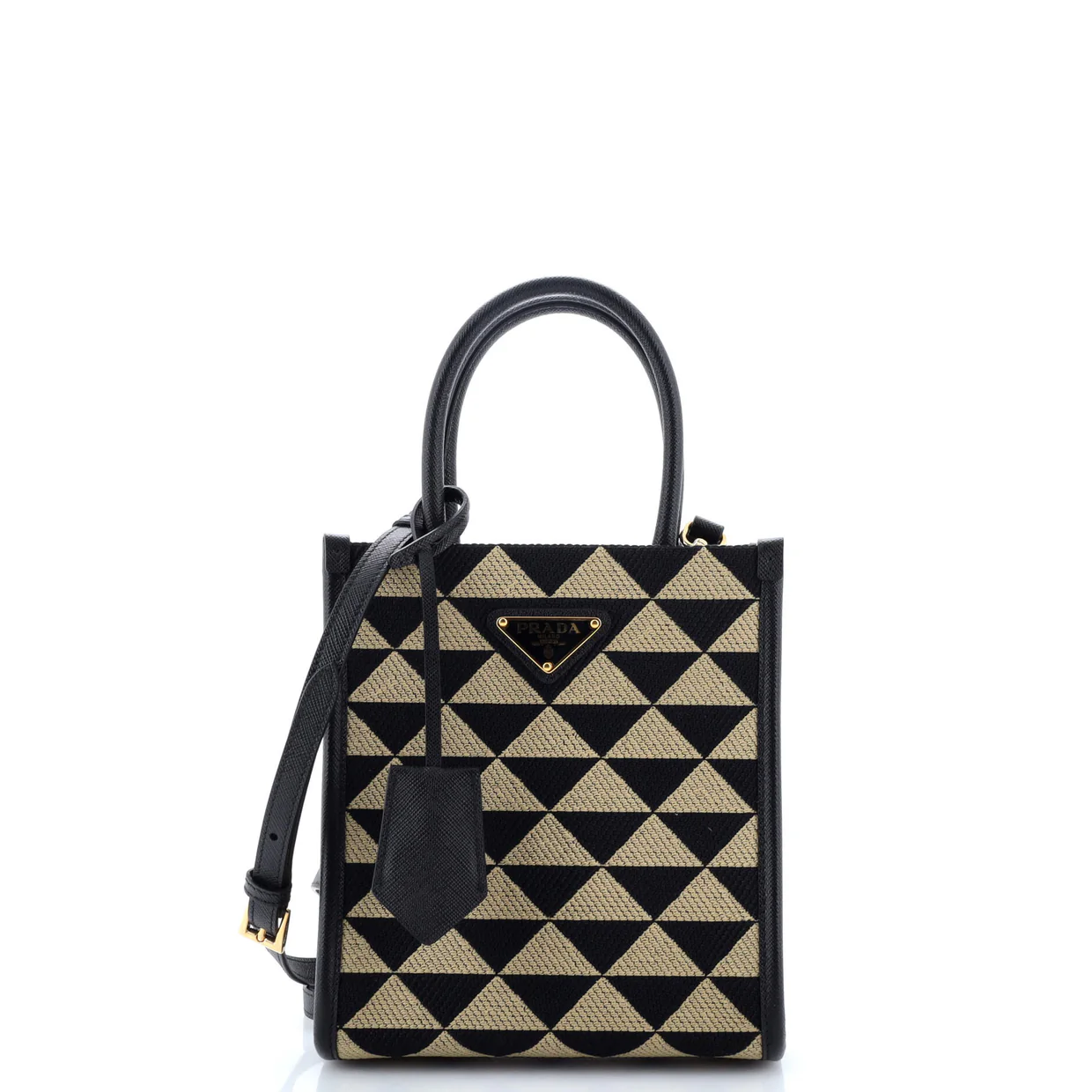 Symbole Shopper Tote Jacquard Mini - Deep Luxury