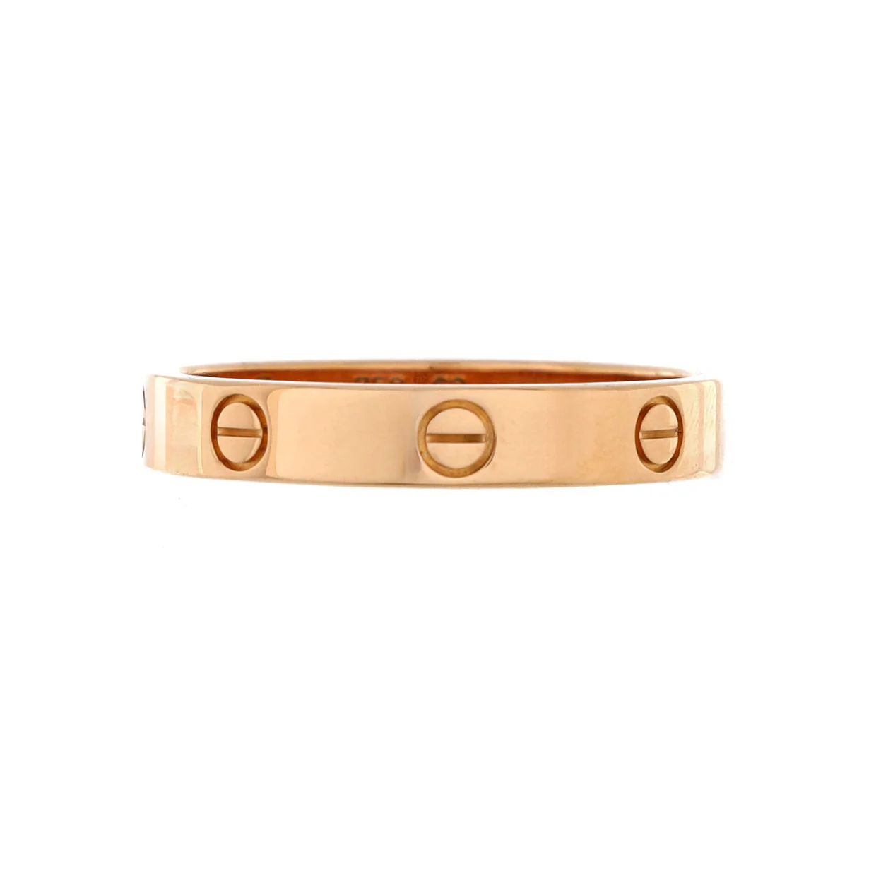Love Wedding Band Ring 18K Rose Gold - Deep Luxury