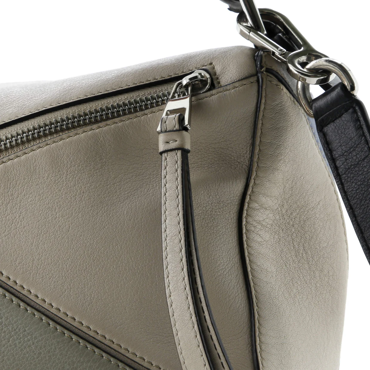 Puzzle Bag Leather Small - Deep Luxury