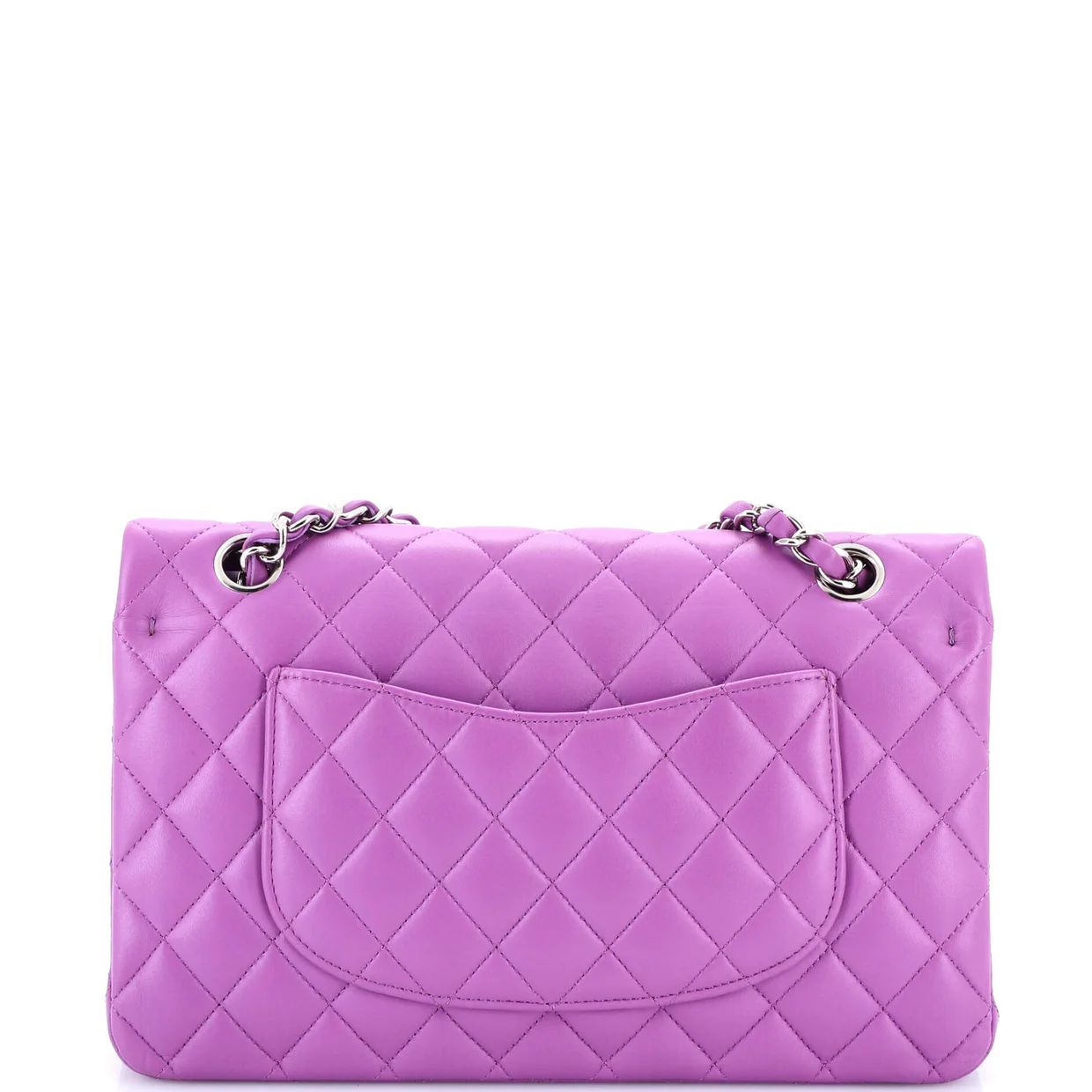 Classic Double Flap Bag Quilted Lambskin Medium - Deep Luxury