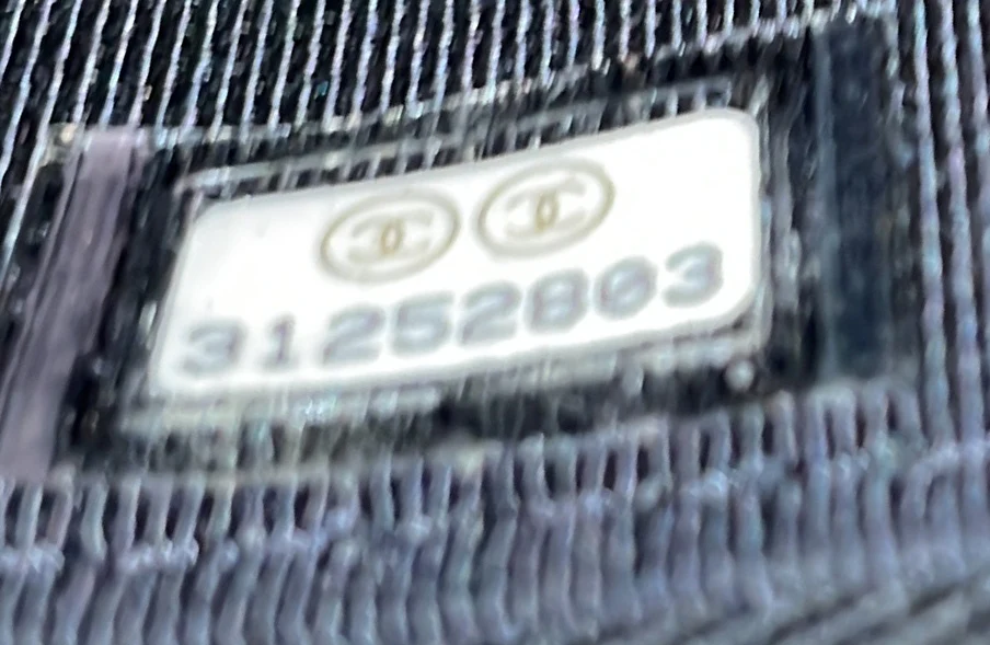 Camellia Bow Vanity Case with Chain Quilted Lambskin Mini - Deep Luxury