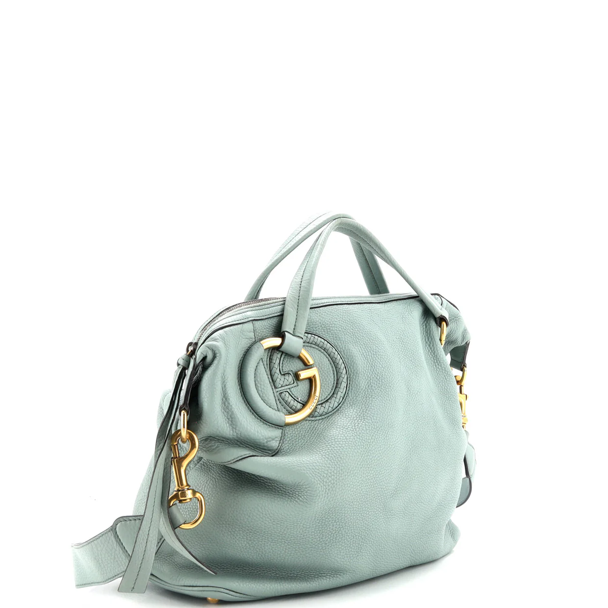 Twill Satchel Leather - Deep Luxury