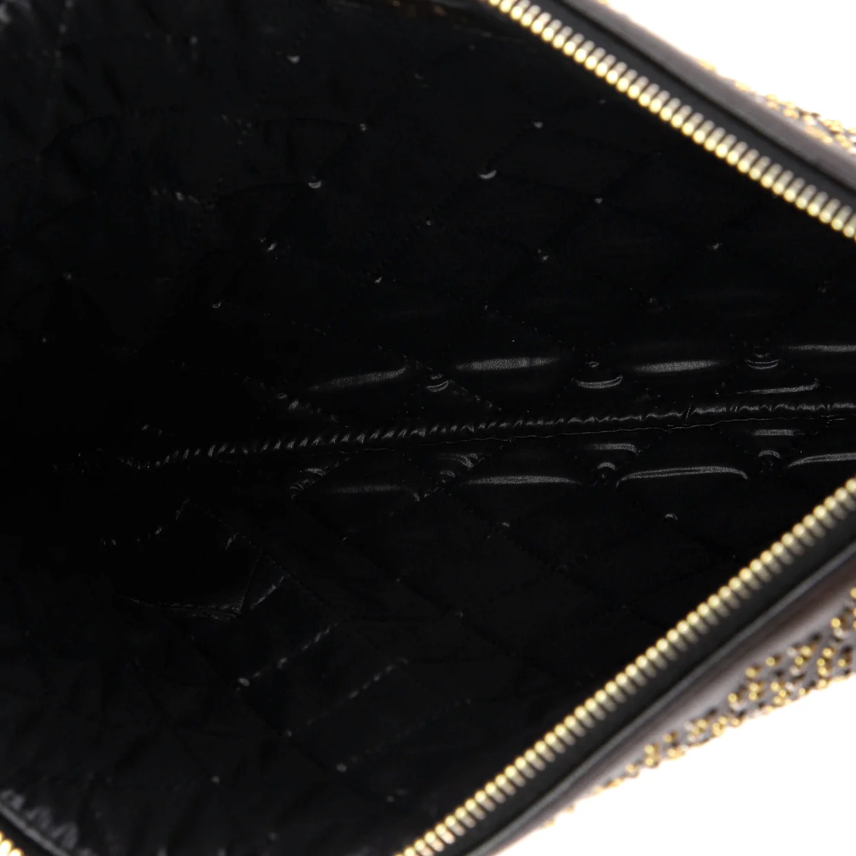 O Case Clutch Studded Lambskin Medium - Deep Luxury