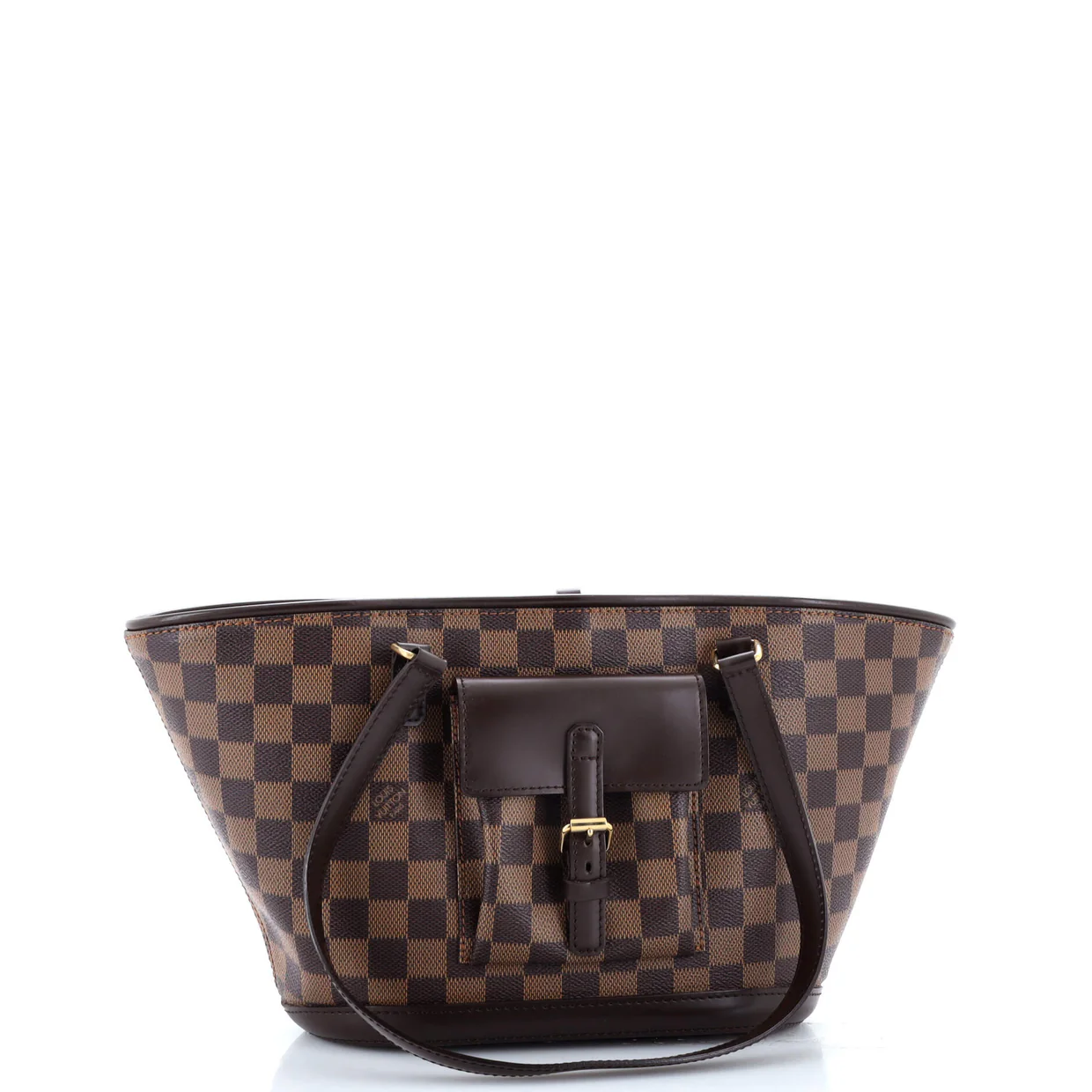 Manosque Handbag Damier PM - Deep Luxury