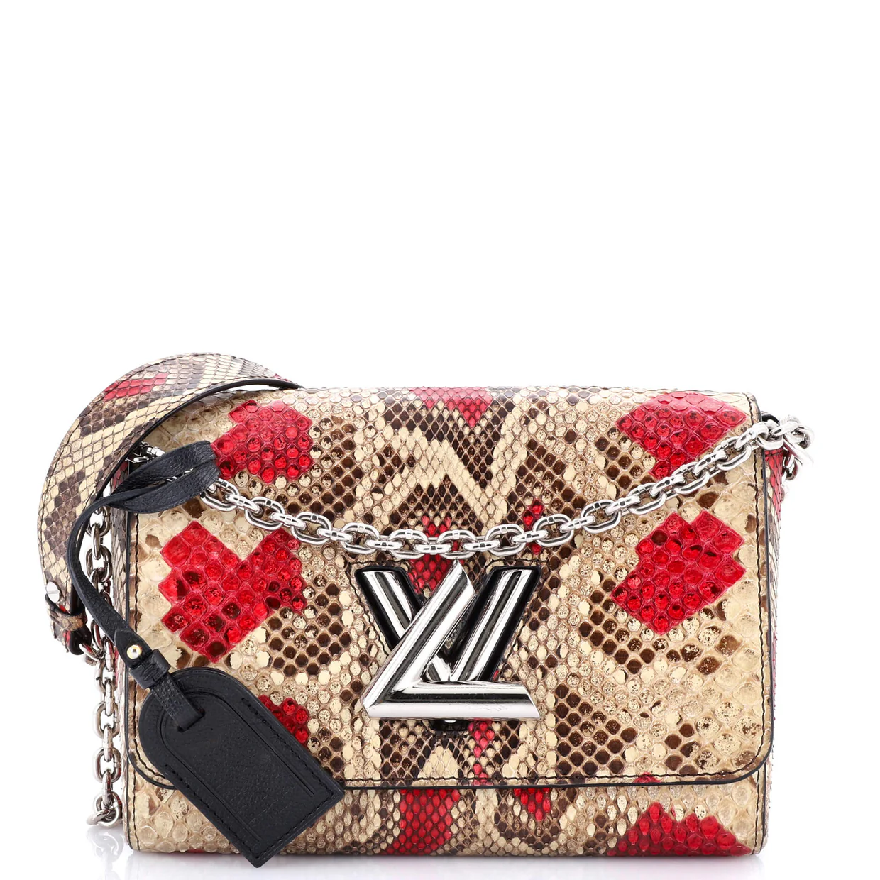 Twist Handbag Python MM - Deep Luxury