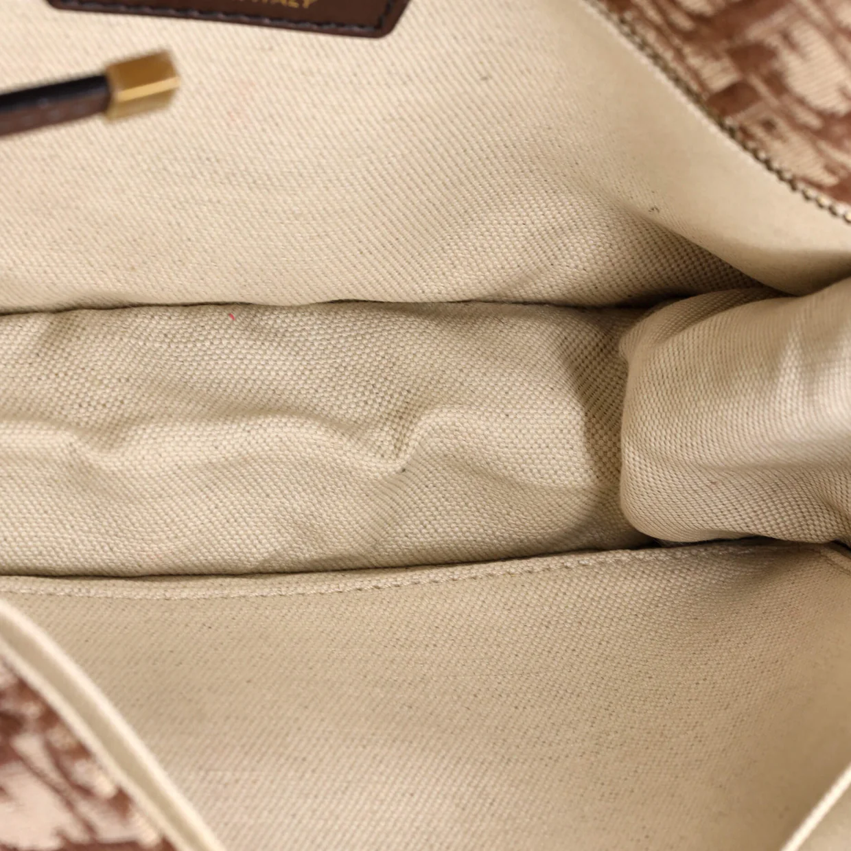 Dioraddict Flap Bag with Strap Oblique Canvas Medium - Deep Luxury